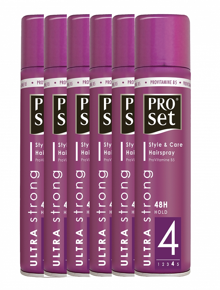 Proset Hairspray Ultra Sterk Voordeelverpakking 6x300ml