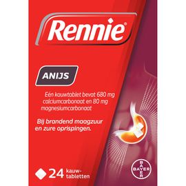 Rennie Rennie Kauwtabletten Anijs