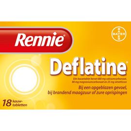 Rennie Rennie Deflatine Kauwtabletten
