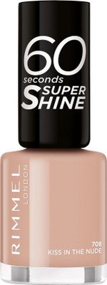 Rimmel 60 Seconds Beige-pink-708 708 Kiss In The Nude 8 Ml 8