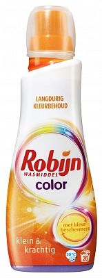 Robijn Vloeibaar Wasmiddel Klein En Krachtig Color 20 Wasjes 700ml