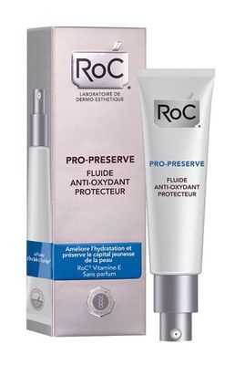 Roc Pro Preserve Anti Oxidant Protecteur Fluid 40ml