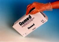 Romed Vinyl Handschoen Natural Spray Poeder M Romed Vinyl Handschoen Natural Spray Poeder M