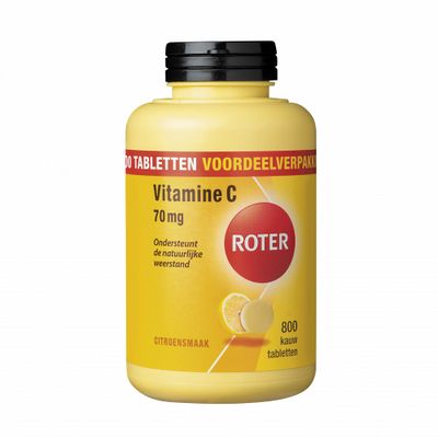Roter Vitamine C Tabletten 70mg M Citroen Kauwtabletten 800tabl