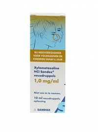 Sandoz Sandoz Neusdruppel Xylometazoline 1mg/ml