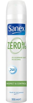 Sanex Deodorant Deospray Zero% Respect & Control 200ml
