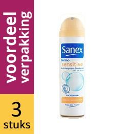Sanex Deodorant Deospray Dermosensitive Voordeelverpakking 3x150ml