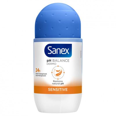 Sanex Deodorant Deoroller Dermo Sensitive 50ml