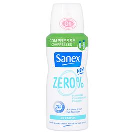 Sanex Sanex Deodorant Deospray Compressed Zero% Parfum