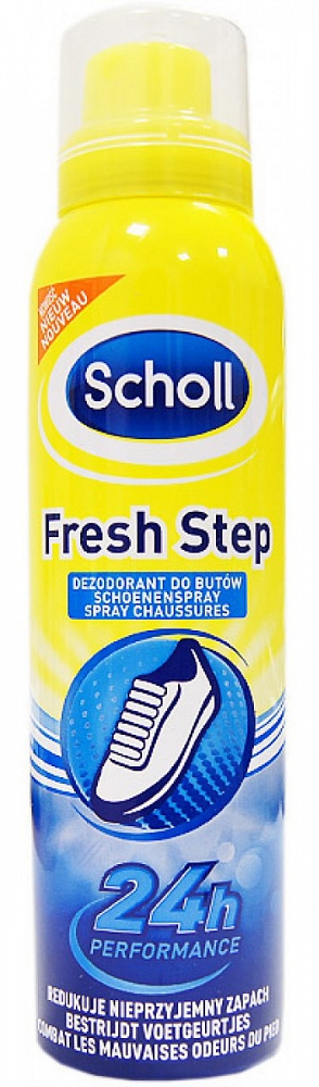 Scholl Fresh Step Spray Schoenen 150ml Scholl Fresh Step Spray Schoenen 150ml