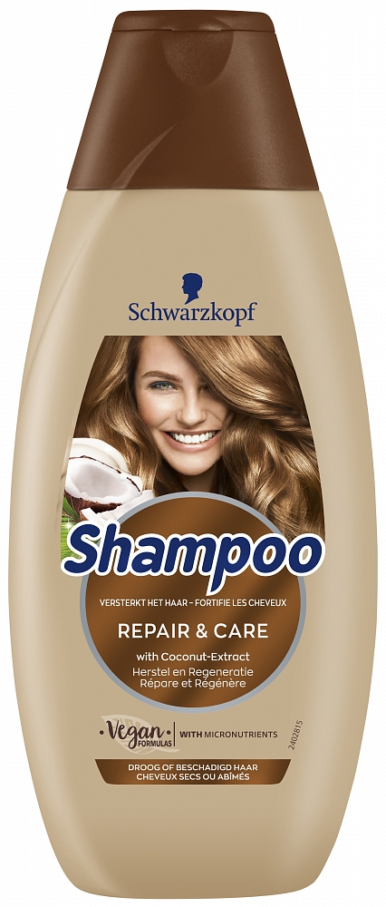 Schwarzkopf Repair en Care Shampoo 400ml