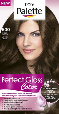 Schwarzkopf Poly Palette Perfect Gloss Color 500 Sweet Mocca 115ml