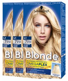 Schwarzkopf Schwarzkopf Blonde L1 Intensive Blond Super Voordeelverpakking Schwarzkopf Blonde L1 Intensive Blond Super