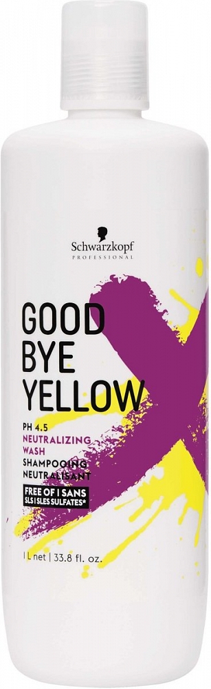 Schwarzkopf Goodbye Yellow Shampoo 1000ml