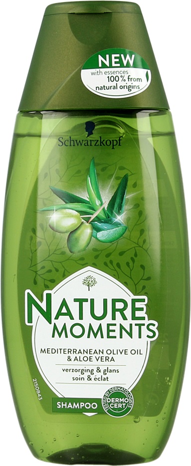 Schwarzkopf Nature Moments Olive Oil en Aloe Vera Shampoo 250ml Schwarzkopf Nature Moments Olive Oil en Aloe Vera Shampoo 250ml