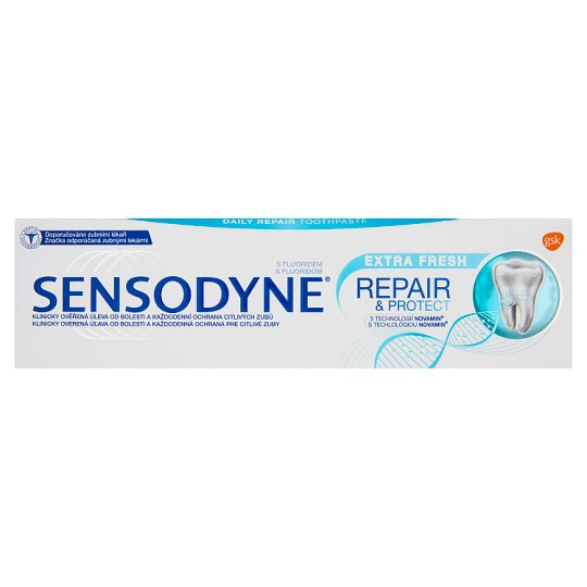 Sensodyne Tandpasta Repair And Protect Extra Fresh Buitenlandse tekst 75ml Sensodyne Tandpasta Repair And Protect Extra Fresh Buitenlandse tekst 75ml