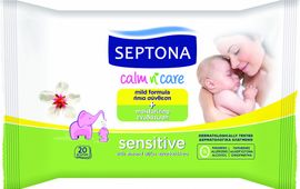 Septona Septona Baby Doekjes Gevoelige Huid Travel - 20 Stuks