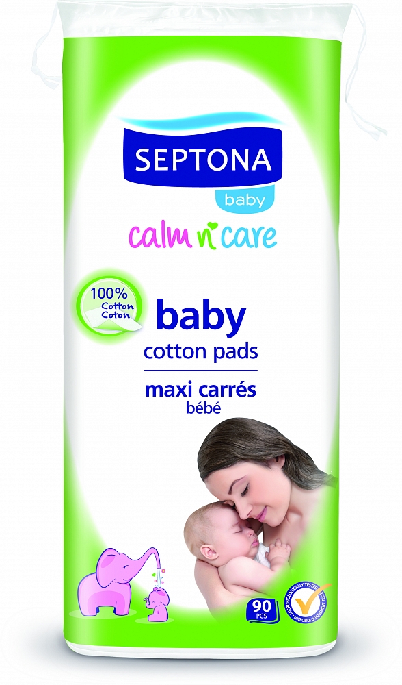 Septona Baby Wattenpads 90stuks Septona Baby Wattenpads 90stuks
