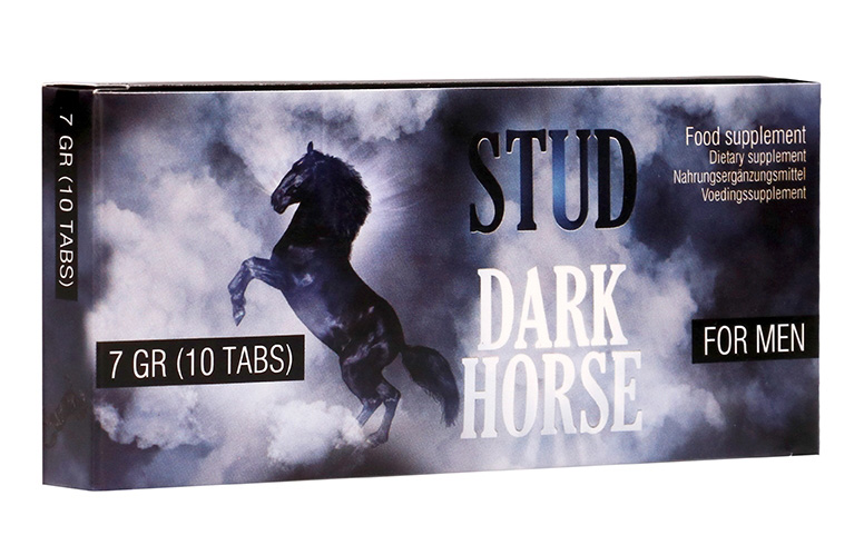 Shots Pharmaquests Stud Dark Horse Erection Tabletten