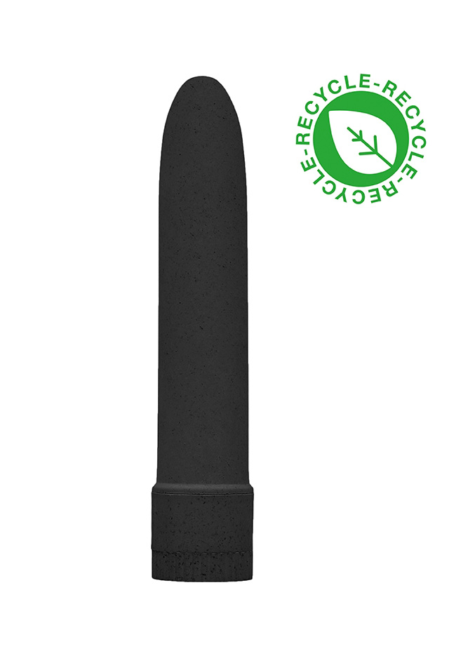 Shots Natural Pleasure 55 Vibrator Biodegradabla Black