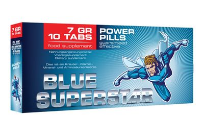 Blue Superstar Stuk