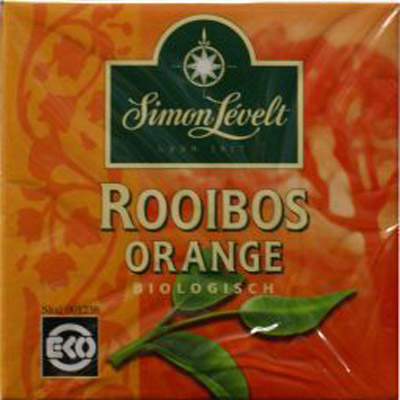 Simon Levelt Rooibos Orange Theezakjes