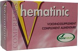 Soria Natural Hematinic Sor Tabletten 60tabl