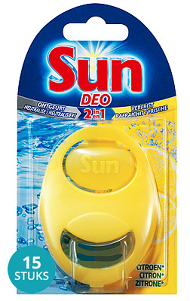 Sun Machineverfrisser Citroen Voordeelverpakking