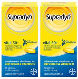 Supradyn Supradyn Vital 50+ Tabletten Voordeelverpakking Supradyn Vital 50+ Tabletten