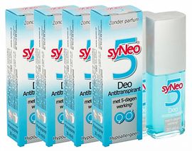 Syneo 5 Syneo 5 Deodorant Deospray Anti Transpirant Met 5-dagen Werking Voordeelverpakking Syneo 5 Deodorant Deospray Anti Transpirant Met 5-dagen Werking