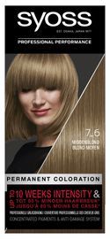 Syoss Syoss Permanent Coloration 7-6 Middel Blond