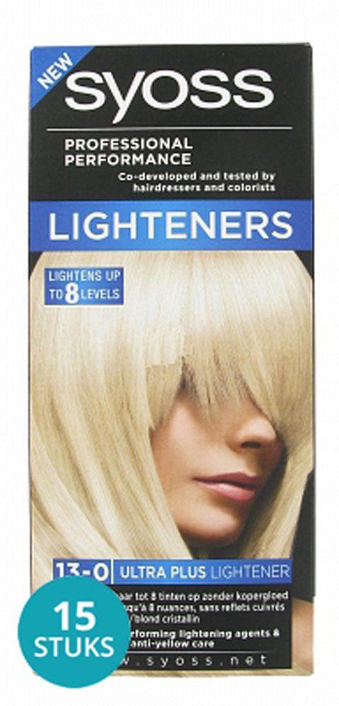 Syoss Colors Ultra Plus Lightener 13-0 Voordeelverpakking 15xPer s