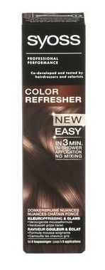Syoss Color Refresher Mousse Donkerbruin Per stuk
