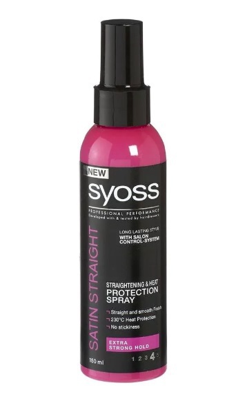 Syoss Satin Straight Spray 150ml
