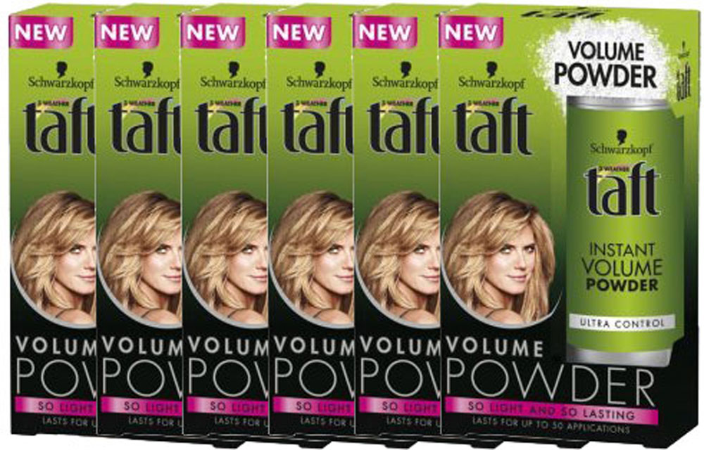 Taft Powder Volume Voordeelverpakking 6x10gram Taft Powder Volume Voordeelverpakking 6x10gram