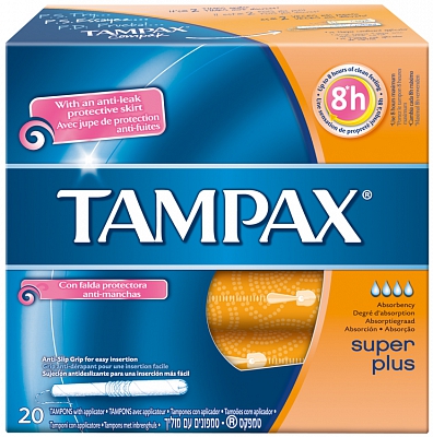 Tampax Tampons Super Plus 20st Tampax Tampons Super Plus 20st