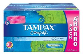 Tampax Tampax Tampons Compak Super Duo pack