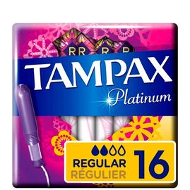 Tampax Tampax Tampons Compak Pearl Platinum Regular