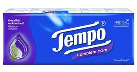 Tempo Tempo Complete Care Zakdoekjes 4-laags 10st