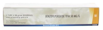 Teva Benzoylperoxide Hydrogel 5% 30gram