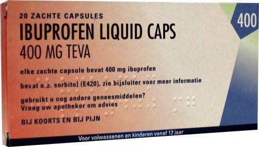 Teva Ibuprofen 400mg Liquid