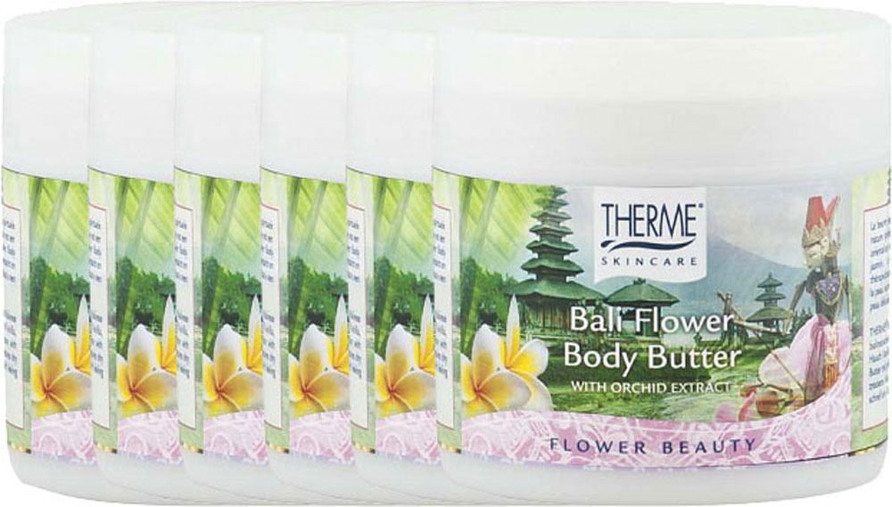 Therme Bali Flower Body Butter Voordeelverpakking 6x250ml