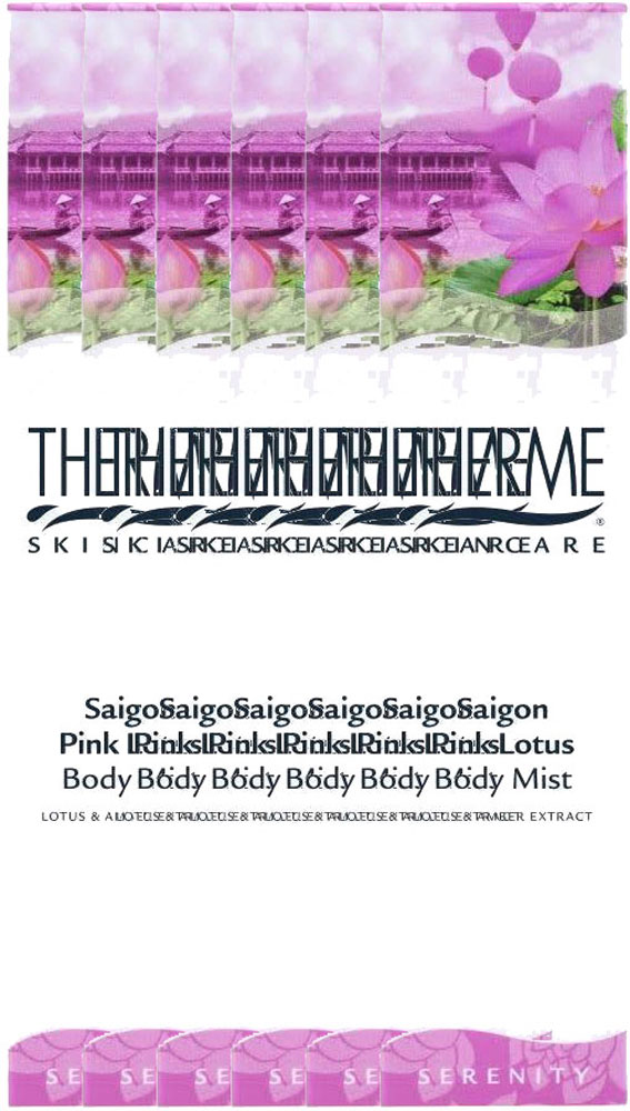 Therme Saigon Pink Lotus Body Mist Voordeelverpakking 6x60ml