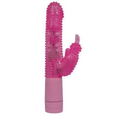 Toy Joy Bunny Oa Budget Vibe W Dots Pink 25cm Per stuk