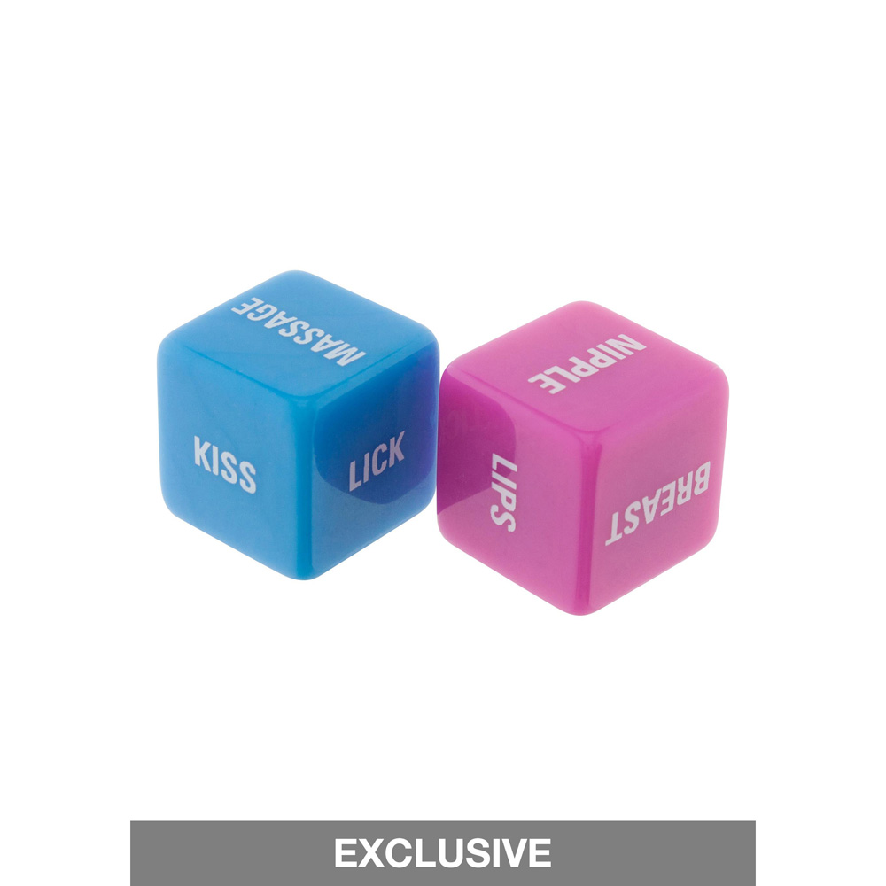 Toy Joy Lovers Dice Pink Blue