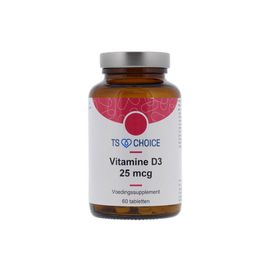 Ts Choice TS Choice Vitamine D3 25mcg Tabletten