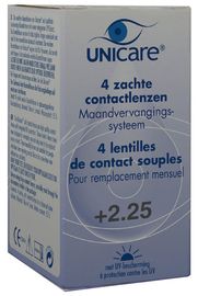 Unicare Unicare Contactlenzen +2,25 Maandlenzen