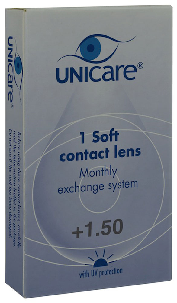 Unicare Contactlenzen 1pack 1.50