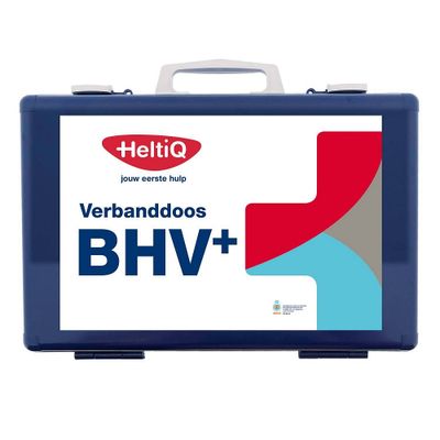 Heltiq BHV Verbanddoos Modulair, BHV + (blauw) 1st