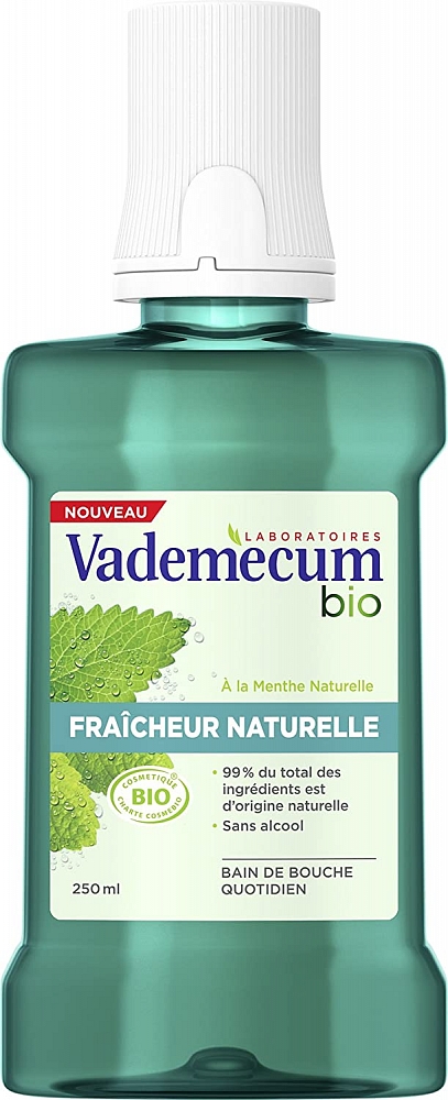 Vademecum Mondwater Bio Natural Fresh 250ml